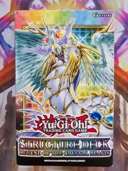 Yugioh Structure Deck Legend of the Crystal Beasts Sealed Unlimited English - Image 1
