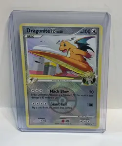 Dragonite FB 56/147 Supreme Victors Crosshatch Pokemon League Promo Card - Image 1