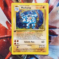Machamp 8/102 + Kabutops 24/62 - 1st Edition - Pokemon Cards - Lot #595 - Image 2