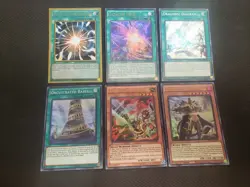 Yugioh Card Lot of 6 Mixed Modern Lot #15 YGOA - Image 1