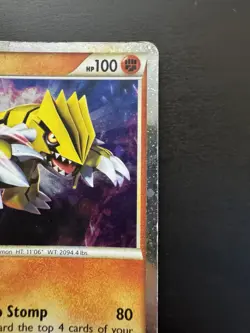 Groudon Shiny SL4 Holo Rare Call Of Legends Pokemon Card HP DMG - Image 3