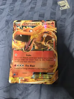 Charizard EX 11/106 Ultra Rare XY jumbo card- Flashfire Pokemon TCG - Image 1