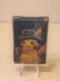 Pikachu with Grey Felt Hat 085 Promo Cards Promo Gift/Display NM - Image 1