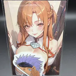 Asuna Yuuki Anime Waifu Card Doujin ACG Goddess Holo - Image 1