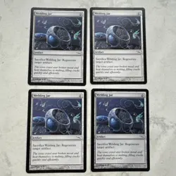 Magic the Gathering MTG Welding Jar Play Set Of 4 Cards - Image 1