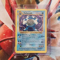 Poliwrath - 13/102 - Shadowless Base Set Pokemon Card - Lot #592 - Image 1