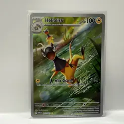 Heliolisk 177/167 Twilight Masquerade NM Illustration Rare Pokemon Card - Image 1