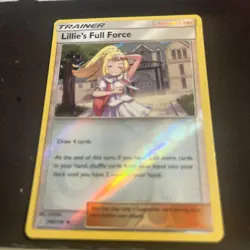 Lillies Full Force 196/236 Cosmic Eclipse Reverse Holo Pokemon Card NM - Image 1