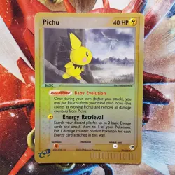 Pichu - 20/100 - Reverse Holographic e-Series - Pokemon Card - Lot #589 - Image 3