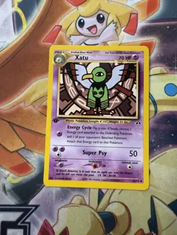 Xatu 52/75 1st Edition Uncommon Neo Discovery Pokemon Card 2001 WOTC NM - Image 1