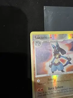 Lucario Reverse Holo, 6/130, Rare Pokemon Card, Diamond and Pearl - LP - Image 2