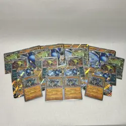Prismatic Evolutions Lucario EX And Tyranitar Stamped Promo Cards (4 Sets!) - Image 4