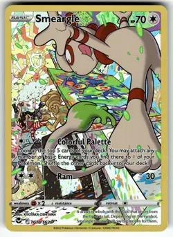 Smeargle TG10/TG30 SWSH12: Silver Tempest Trainer Gallery NM Pokemon Card TCG - Image 1