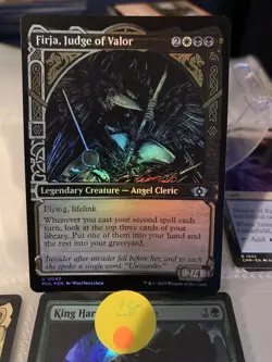 1x Firja, Judge of Valor #(0040) | FOIL | Multiverse Legends | MTG Magic Cards - Image 1