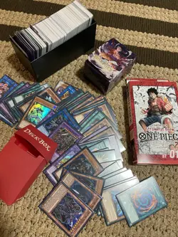 Yugi-oh & One Piece TCG Lot Cards, Decks, Starter, Holo, Reverse Holo 1996 1st E - Image 1