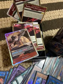 Yugi-oh & One Piece TCG Lot Cards, Decks, Starter, Holo, Reverse Holo 1996 1st E - Image 4