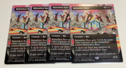 Near Mint x 4 Relentless Rats - Borderless Secret Lair Drop Series - Image 1