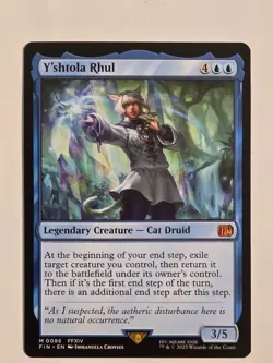 Y'shtola Rhul M0086 Regular Final Fantasy Magic the Gathering NM Never Played - Image 1