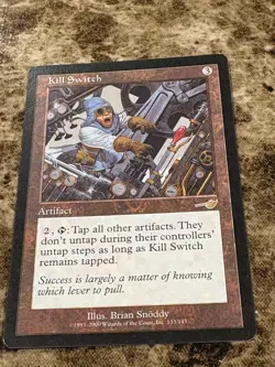 KILL SWITCH Magic the Gathering MTG Nemesis MP - Image 1
