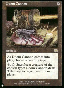 MTG Doom Cannon Magic Onslaught NM - Image 1