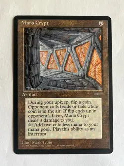 Mana Crypt Media Book Promo Magic The Gathering | MTG - Image 1