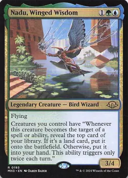 Nadu, Winged Wisdom Modern Horizons 3 Regular - Image 1