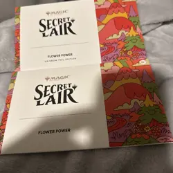 IN HAND - Flower Power ✨FOIL and Non foil ✨ Secret Lair Chaos Vault MTG - Image 1