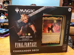 Magic The Gathering FINAL FANTASY VII Limit Break Commander Deck (NEW-SEALED) - Image 1