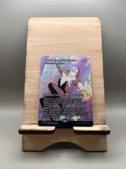 Spider-Gwen, Web Warrior (Borderless) Foil #24 MTG: Spiderman - Image 1