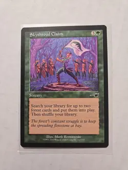 Skyshroud Claim - Nemesis - LP - Common - Sorcery - MTG Magic - Image 1