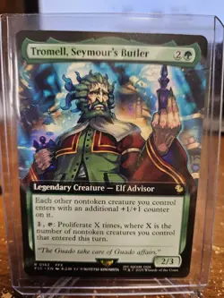 Magic: The Gathering Final Fantasy TROMELL, Seymour's Butler (Extended Art) - Image 1