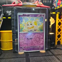 Fidough Paldean Fates Reverse Holo Pokemon TCG 038/091 Scarlet & Violet Common - Image 3