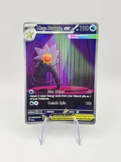 2025 Pokemon Mega Starmie ex Promo 072 SIR Phantasmal Flames Custom Art Card - Image 1