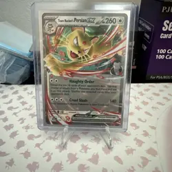 Team Rocket’s Persian ex 150/182 SV10: Destined Rivals Double Rare - NM - Image 1