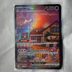 2023 POKEMON SVP EN-SV BLACK STAR PROMO 151 ULTRA-PREMIUM COLL #053 MEW - NM - Image 1
