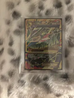 Pokemon Mega Rayquaza EX 98/98 Near Mint Condition Ultra Rare Korean - Image 1