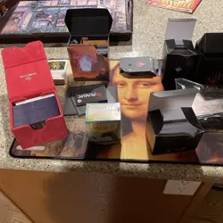 Magic the Gathering Cards, Matt And Holders - Image 1