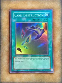 Yugioh Card Destruction SDY-042 Super Rare MP - Image 1