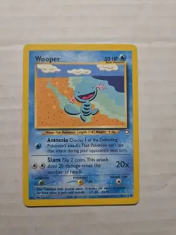 WOOPER - Neo Genesis Set - 82/111 - Common - Pokemon Card - Unlimited - - Image 1