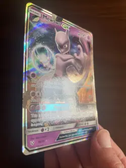 Mewtwo GX 39/73 Shining Legends Holo Pokemon Card - NM - Image 4