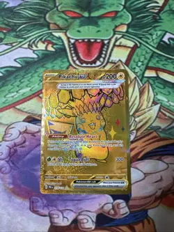 Pikachu EX Prismatic Evolutions Holo Hyper Rare Gold Card 179/131 SV - Image 1