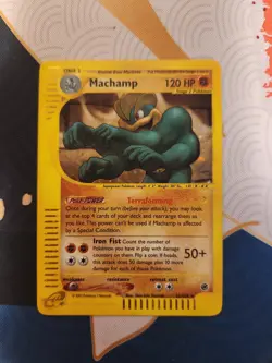 Machamp 16/165 Expedition Base Set Holo Pokemon Trading Card Game - Image 1