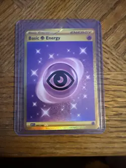 Pokemon TCG Psychic Energy Scarlet & Violet Basic Card 207/165 Gold - Image 1