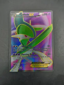 Pokemon TCG Gallade EX Full Art Ultra Rare Card 99/108 XY: Roaring Skies - Image 1