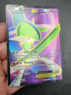 Pokemon TCG Gallade EX Full Art Ultra Rare Card 99/108 XY: Roaring Skies - Image 3