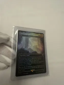 MTG LOTR Glittering Caves of Aglarond Mythic Rare Gemstone Caverns Card 346 WOTC - Image 3