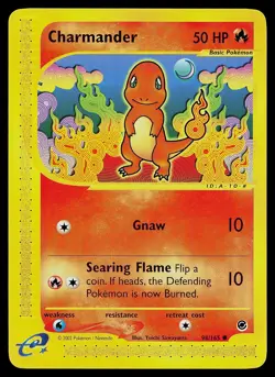 Pokemon Card - Charmander Expedition 98/165 Non Holo - Image 1