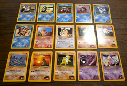X 30 Pokemon Gym Heroes Unlimited Edition TCG Card Lot Exmt-Nrmt All Different - Image 1