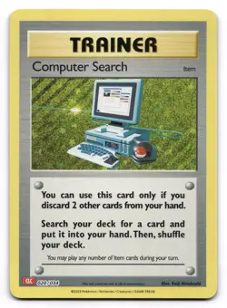 Computer Search NM CLC 020/034 Trading Card Game Classic Pokemon TCG Holo - Image 1