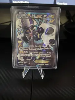 Pokemon Thundurus EX TCG Full Art Ultra Rare Holo Card 110/116 BW Plasma Freeze - Image 1